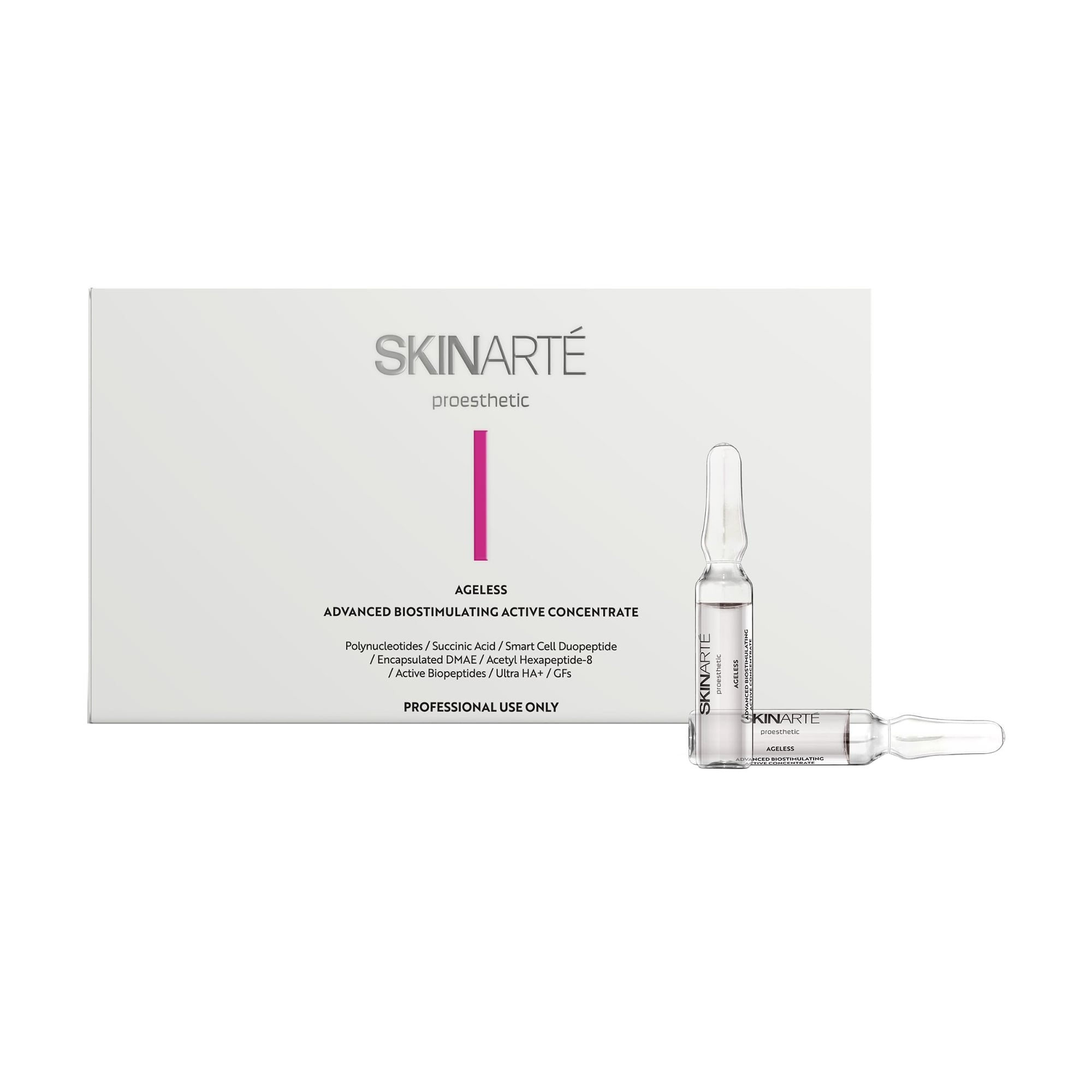 Концентрат для обличчя Skinarte Ageless Advananced Biostimulating Active Concentrate, 10*3 мл