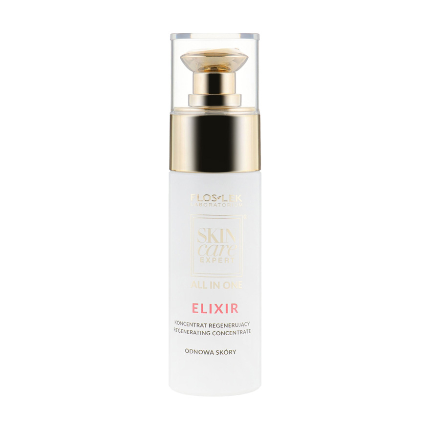 Регенерувальний еліксир-концентрат для обличчя Floslek Skin Care Expert All In One Elixir Regenerating Concentrate, 30 мл